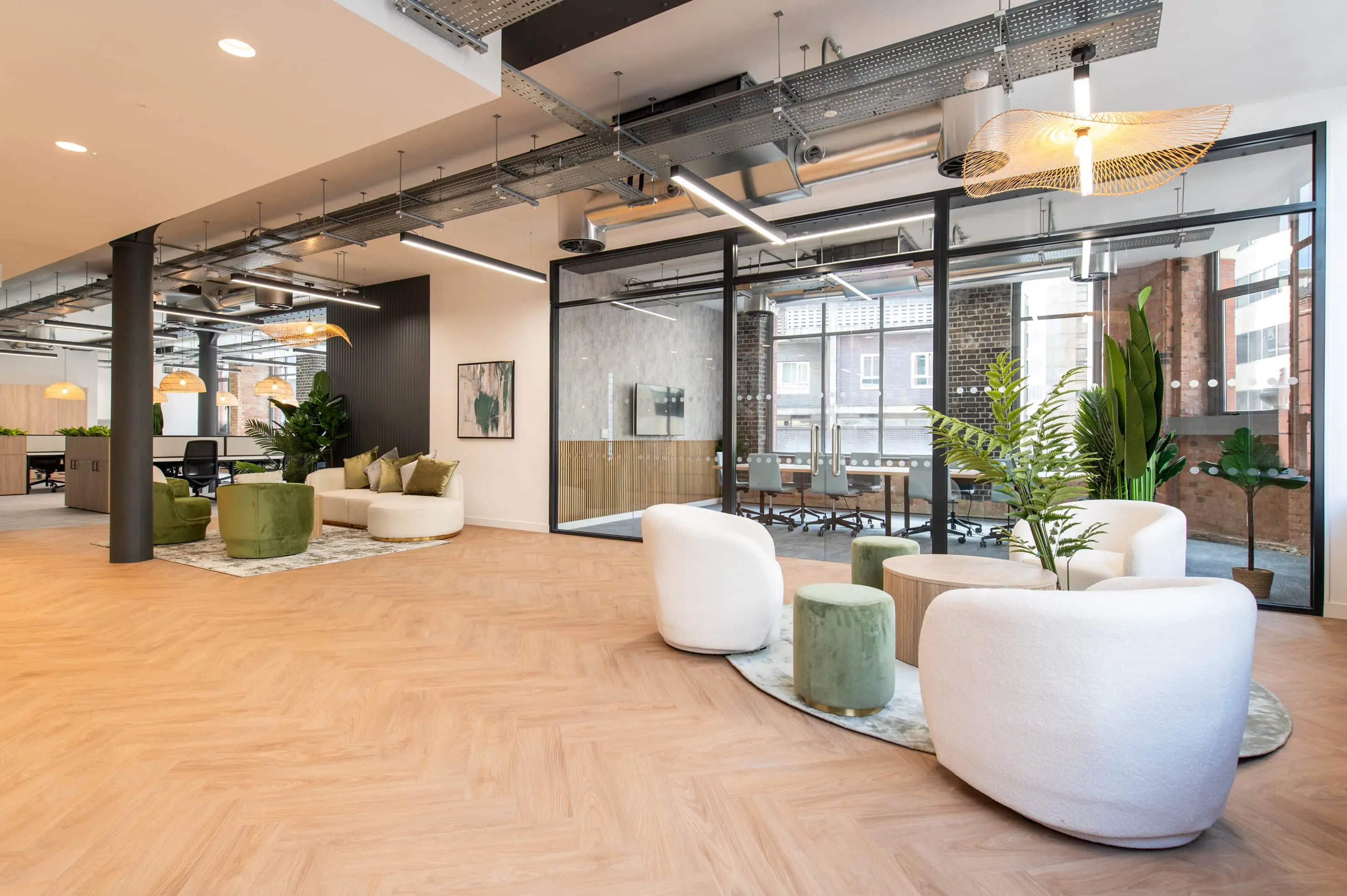 Completed commercial construction project in Central London
